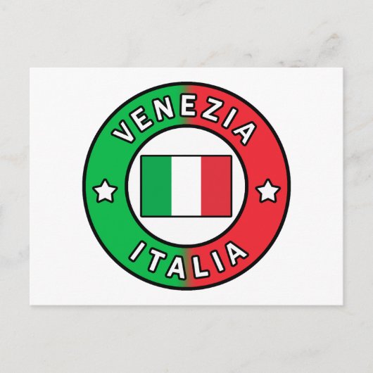 Venezia Italia Postkarte (Vorderseite)