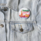 Venezia, Italien Button (Beispiel)