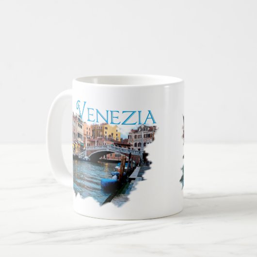 Venezia, Italien: Entlang des Kanals Kaffeetasse (Vorderseite Links)