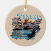 Venezia, Italien: Entlang des Kanals Keramik Ornament (Vorne)