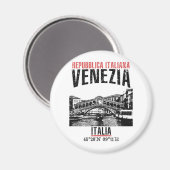 Venezia Magnet (Vorderseite/Rückseite)