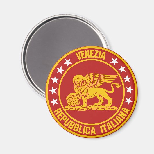 Venezia Magnet (Vorderseite/Rückseite)
