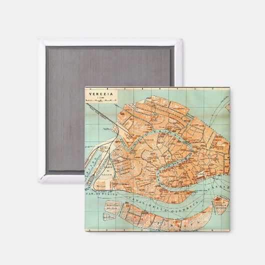 Venezia Magnet (Vorderseite/Rückseite)