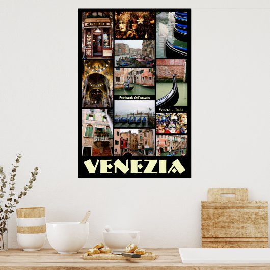 Venezia Poster (Küche)