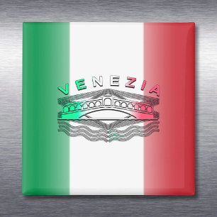 Venezia Rialto Bold Lines Magnet