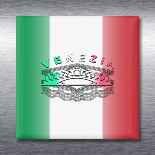 Venezia Rialto Bold Lines Magnet