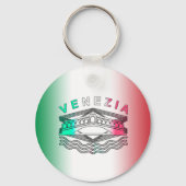 Venezia Rialto Bold Lines Metal Schlüsselanhänger (Vorderseite)