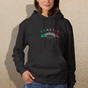 Venezia Rialto Bold Lines Womens Hoodie