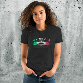 Venezia Rialto Bold Lines Womens Slim fit T-Shirt