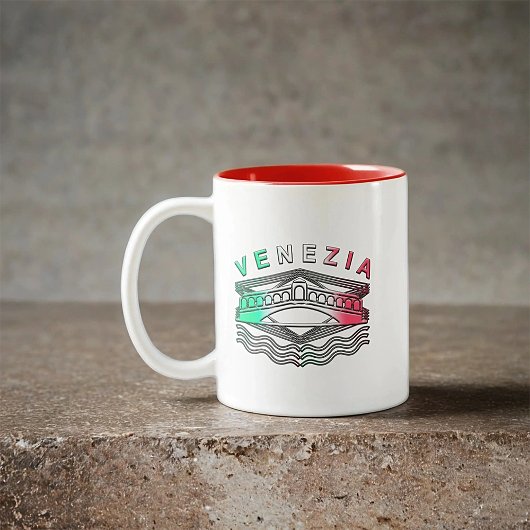 Venezia Rialto Bold Lines Zweifarbige Tasse