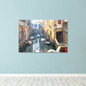 VENEZIA SEGRETA Gestrickte Leinwand Art (Insitu (Holzboden))