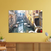 VENEZIA SEGRETA Gestrickte Leinwand Art (Insitu (Wohnzimmer))