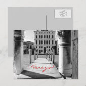 Venezia, Venedig Postkarte (Vorne/Hinten)