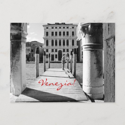 Venezia, Venedig Postkarte (Vorderseite)