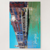 Venezia Venice Grand Canal Water Bus Puzzle (Vertikal)