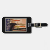 Venezia Vintag Gepäckanhänger (Vorderseite horizontal)