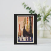 Venezia Vintag Postkarte (Stehend Vorderseite)