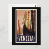 Venezia Vintag Postkarte (Vorne/Hinten)