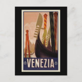 Venezia Vintag Postkarte (Vorderseite)