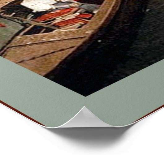 Venezia ~ Vintage Travel Poster (Ecke)