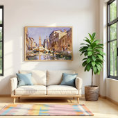 Venezianisch Canal (1913) von John Singer Sargent Poster