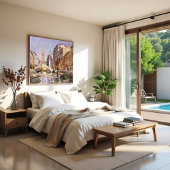 Venezianisch Canal (1913) von John Singer Sargent Poster