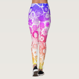 VENEZIANISCH FLORA GLASS CAPRI LEGGINGS