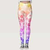 VENEZIANISCH FLORA GLASS CAPRI LEGGINGS (Vorderseite)