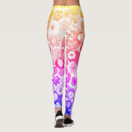 VENEZIANISCH FLORA GLASS CAPRI LEGGINGS