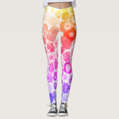 VENEZIANISCH FLORA GLASS CAPRI LEGGINGS (Vorderseite)