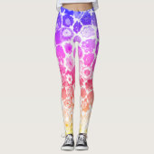 VENEZIANISCH FLORA GLASS CAPRI LEGGINGS (Vorderseite)