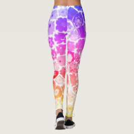 VENEZIANISCH FLORA GLASS CAPRI LEGGINGS