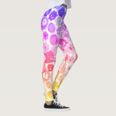 VENEZIANISCH FLORA GLASS CAPRI LEGGINGS (Rechts)