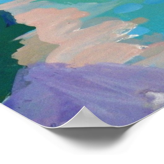 Venezianisch Gondola Poster (Ecke)