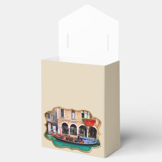 Venezianisch Gondolas Geschenkschachtel (Geöffnet)
