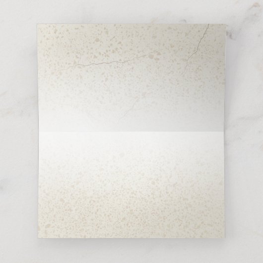 Venezianisch Gondolas Platzkarte (Innenseite Aufgefaltet)