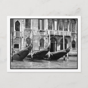 Venezianisch Gondolas Postcard Postkarte