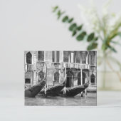 Venezianisch Gondolas Postcard Postkarte (Stehend Vorderseite)