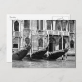 Venezianisch Gondolas Postcard Postkarte (Vorne/Hinten)