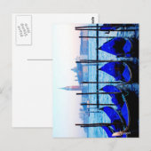 Venezianisch Gondolas Postkarte (Vorne/Hinten)