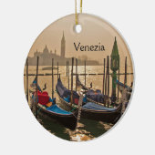 Venezianisch Gondolas Venedig Keramik Ornament (Links)