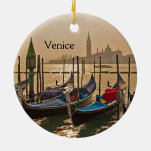 Venezianisch Gondolas Venedig Keramik Ornament