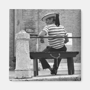 Venezianisch Gondolier Magnet