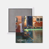Venezianisch Gondoliers Magnet (Vorderseite/Rückseite)