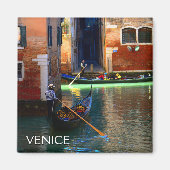Venezianisch Gondoliers Magnet (Vorne)