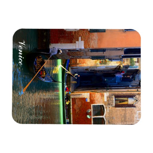 Venezianisch Gondoliers Magnet (Horizontal)