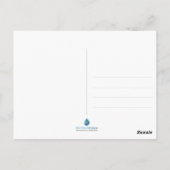 Venezianisch Jester Mask Postkarte (Rückseite)