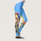 Venezianisch Lagoon - MURANO - Ansicht Leggings (Rechts)