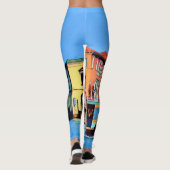 Venezianisch Lagoon - MURANO - Ansicht Leggings (Rückseite)