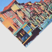 Venezianisch Lagoon - MURANO - Ansicht Seidenpapier (Ausschnitt)